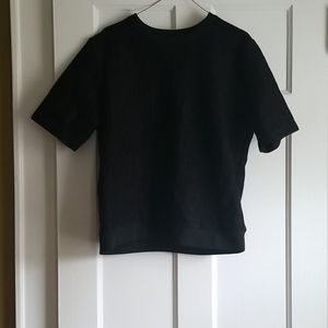 Thick blace lace short shirt